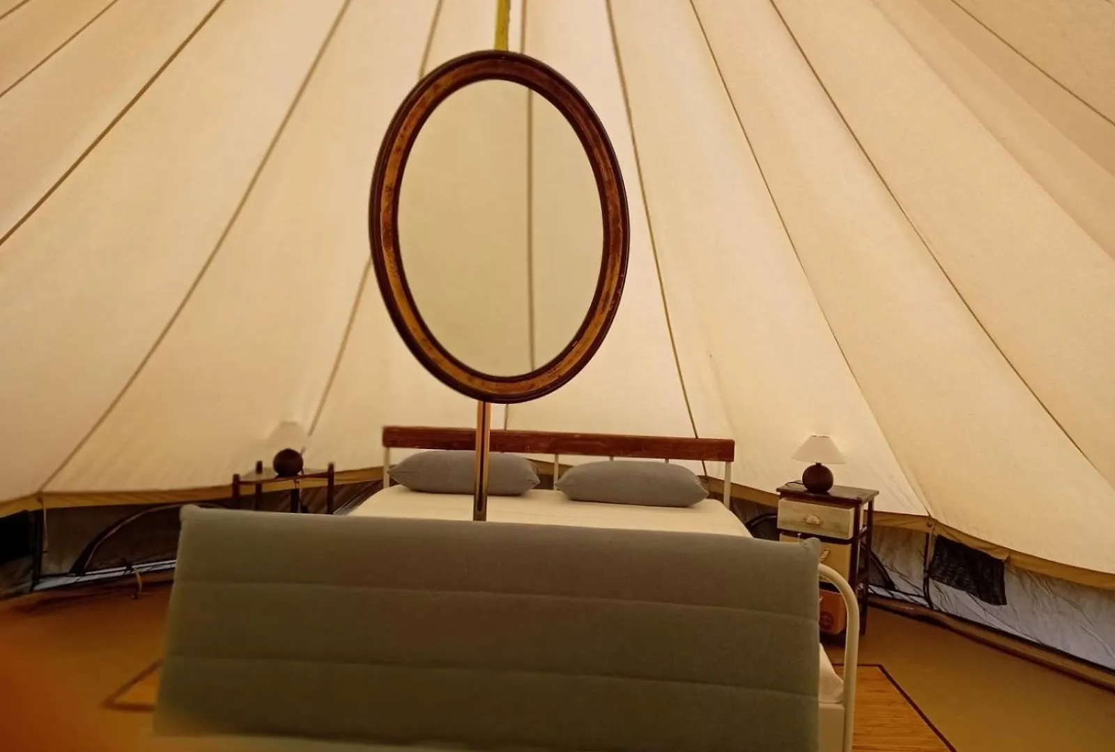 Glamping C Selva Tenda Ciliegio Piano Porlezza Кемпинг